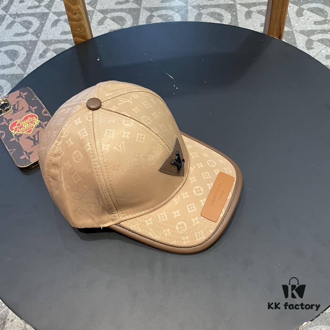 692facf199f2d84055c866da Louis Vuitton LV Embroidered Baseball Cap, New Arrival from Boutique, Unisex Sun Hat, Fisherman Cap, Knit Cap