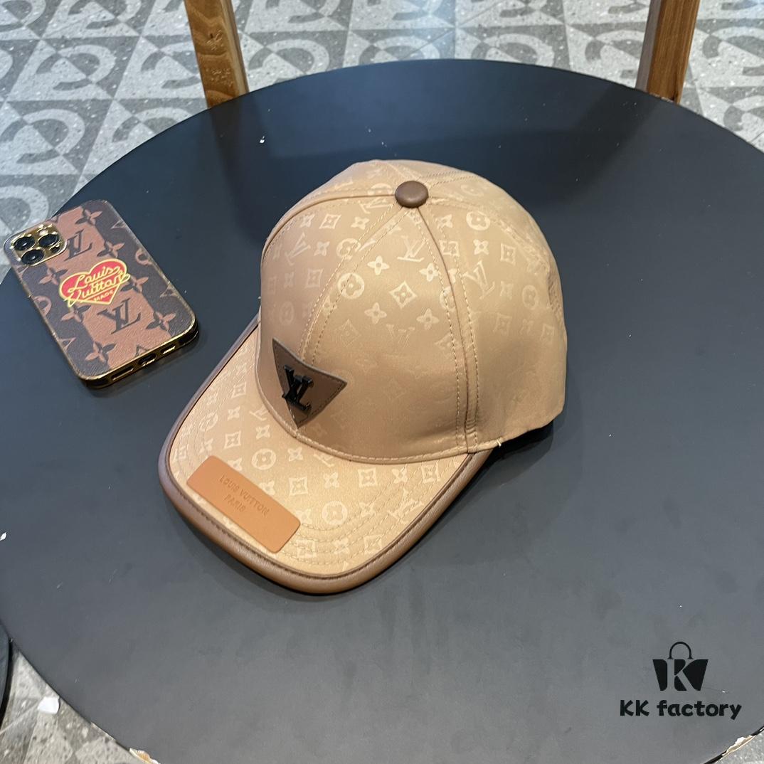 692facf199f2d84055c866db Louis Vuitton LV Embroidered Baseball Cap, New Arrival from Boutique, Unisex Sun Hat, Fisherman Cap, Knit Cap