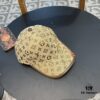 692fad0599f2d84055c86706 LV (Louis Vuitton) New Original Single Baseball Cap, Monogram Patchwork, 1:1 Mold Customized, Authentic Canvas Fabric with Store-Grade Monogram Leather, Heavy Embroidery, Exquisite Craftsmanship