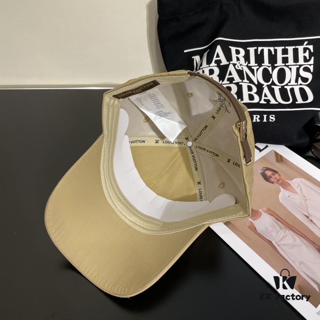 692fad1e99f2d84055c86733 LV Louis Vuitton Original Embroidered Baseball Cap, Store Hot-Selling Style, Cotton Lining, Lightweight and Breathable