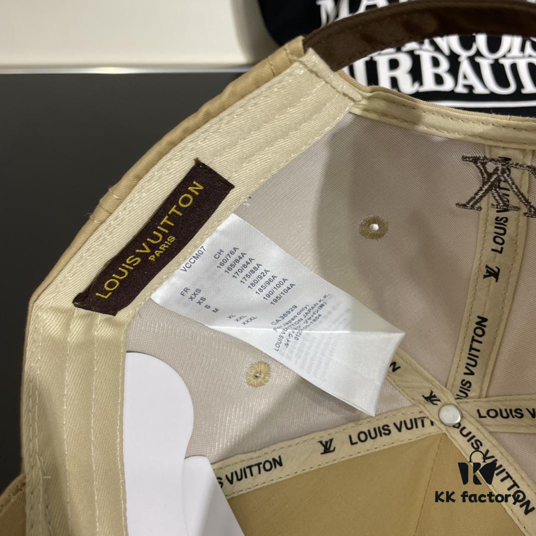 692fad2099f2d84055c86736 LV Louis Vuitton Original Embroidered Baseball Cap, Store Hot-Selling Style, Cotton Lining, Lightweight and Breathable