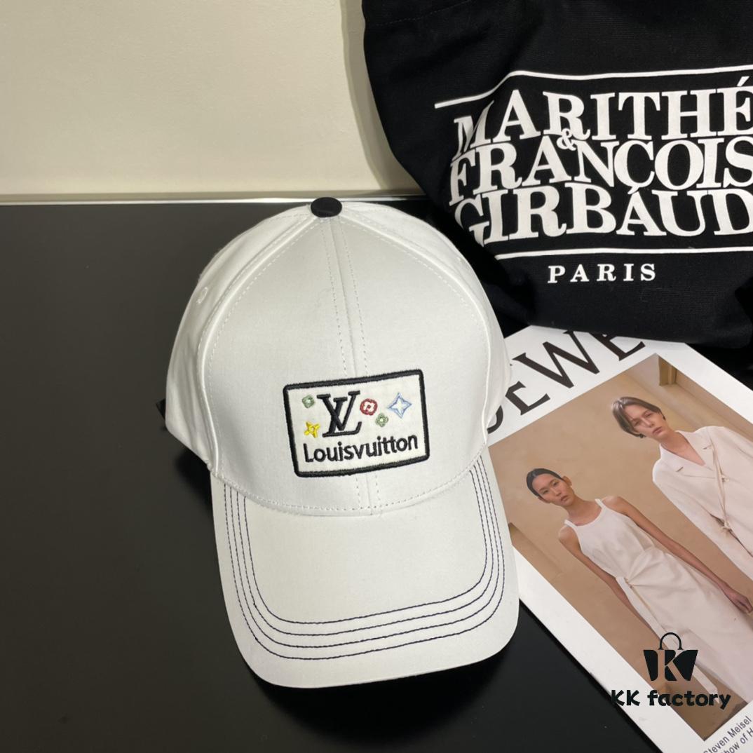 692fad2199f2d84055c86739 LV Louis Vuitton Original Embroidered Baseball Cap, Store Hot-Selling Style, Cotton Lining, Lightweight and Breathable