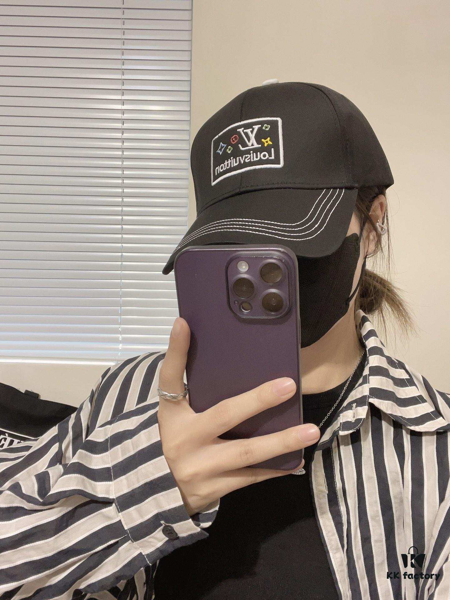 692fad2699f2d84055c86741 LV Louis Vuitton Original Embroidered Baseball Cap, Store Hot-Selling Style, Cotton Lining, Lightweight and Breathable