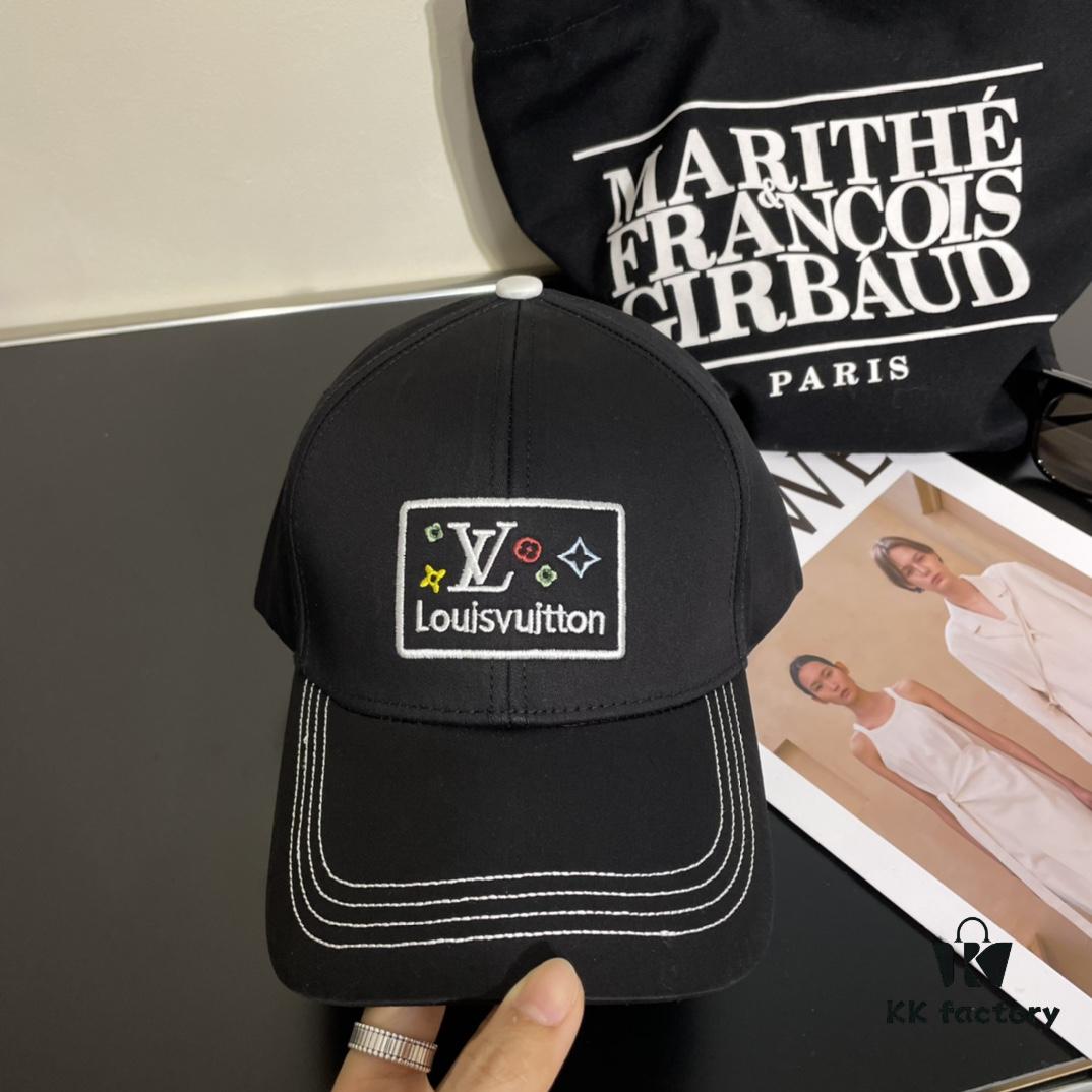 692fad2799f2d84055c86743 LV Louis Vuitton Original Embroidered Baseball Cap, Store Hot-Selling Style, Cotton Lining, Lightweight and Breathable
