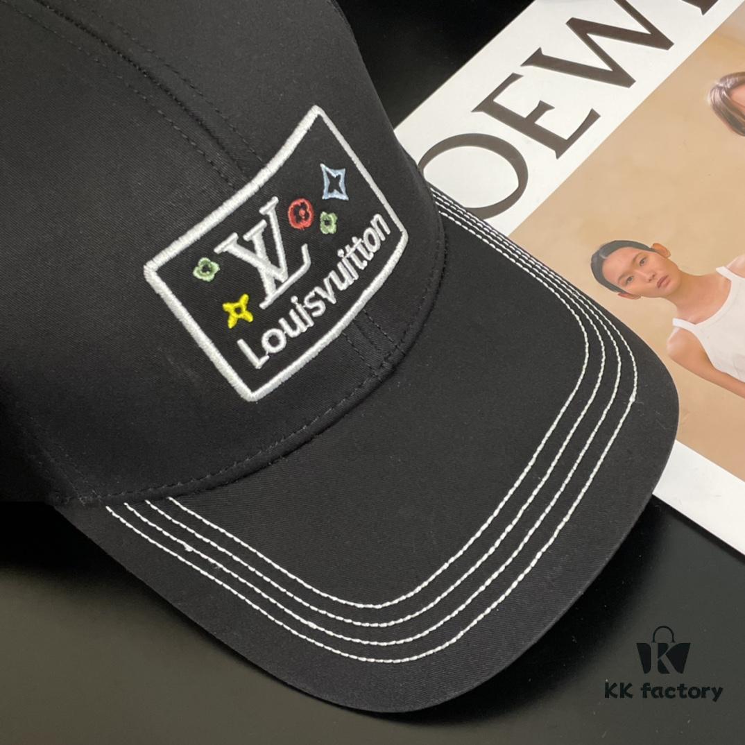 692fad2a99f2d84055c86747 LV Louis Vuitton Original Embroidered Baseball Cap, Store Hot-Selling Style, Cotton Lining, Lightweight and Breathable