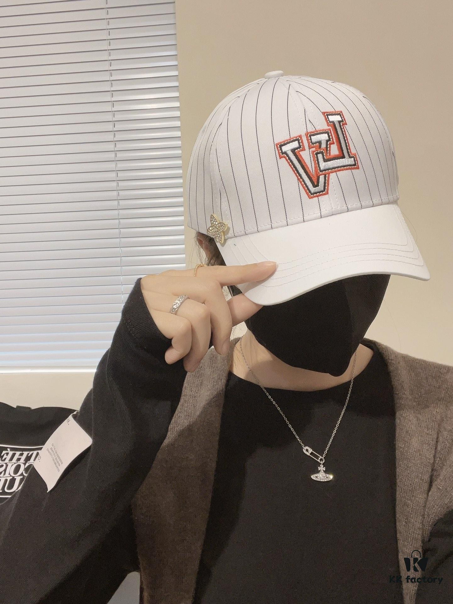 692fad2b99f2d84055c8674c Louis Vuitton LV Embroidered Baseball Cap, New Arrival from Boutique, Unisex Sun Hat, Fisherman Cap, Knit Cap