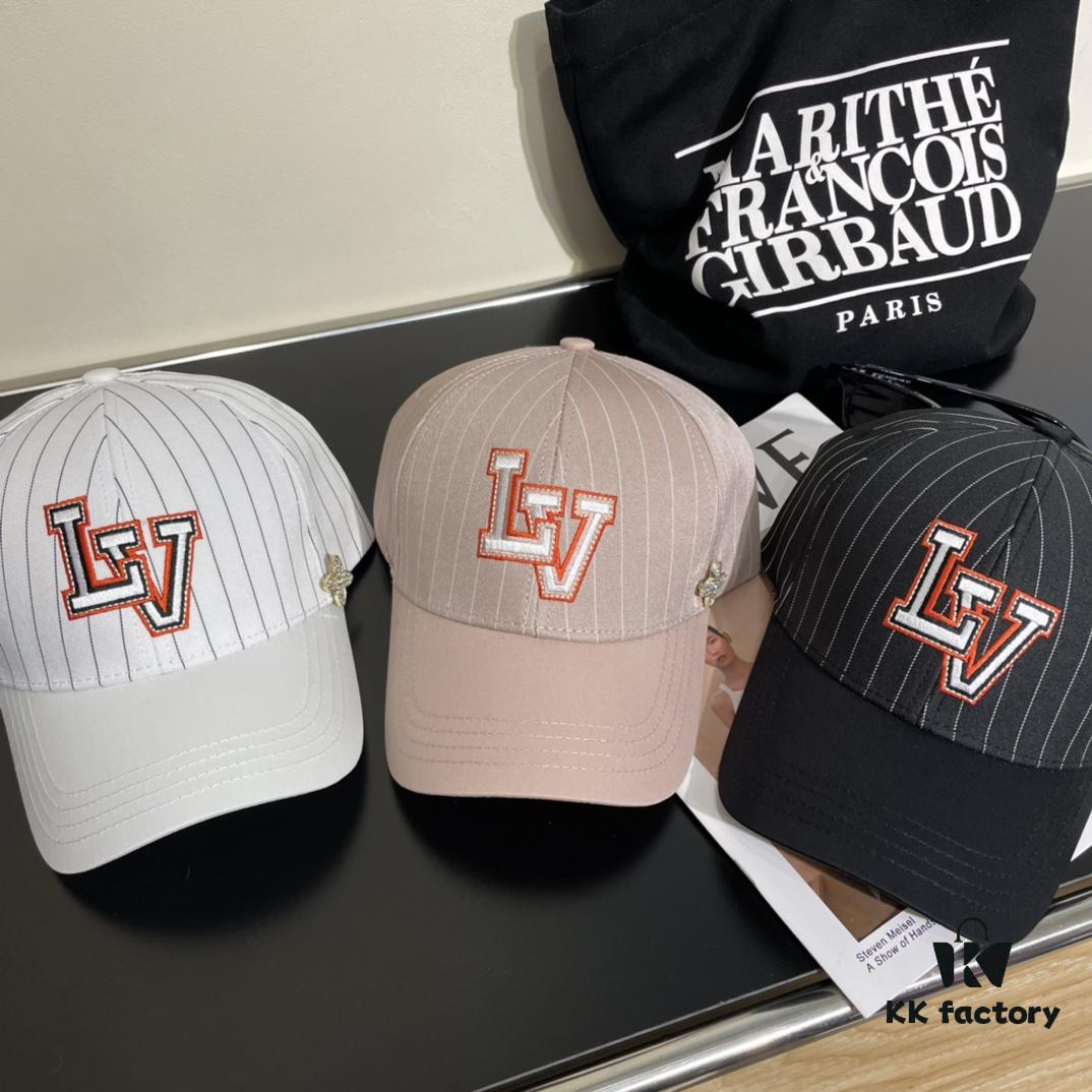 692fad2f99f2d84055c86751 Louis Vuitton LV Embroidered Baseball Cap, New Arrival from Boutique, Unisex Sun Hat, Fisherman Cap, Knit Cap
