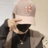 Louis Vuitton LV Embroidered Baseball Cap, New Arrival from Official Counter, Unisex Sun Hat, Fisherman Cap, Knit Cap