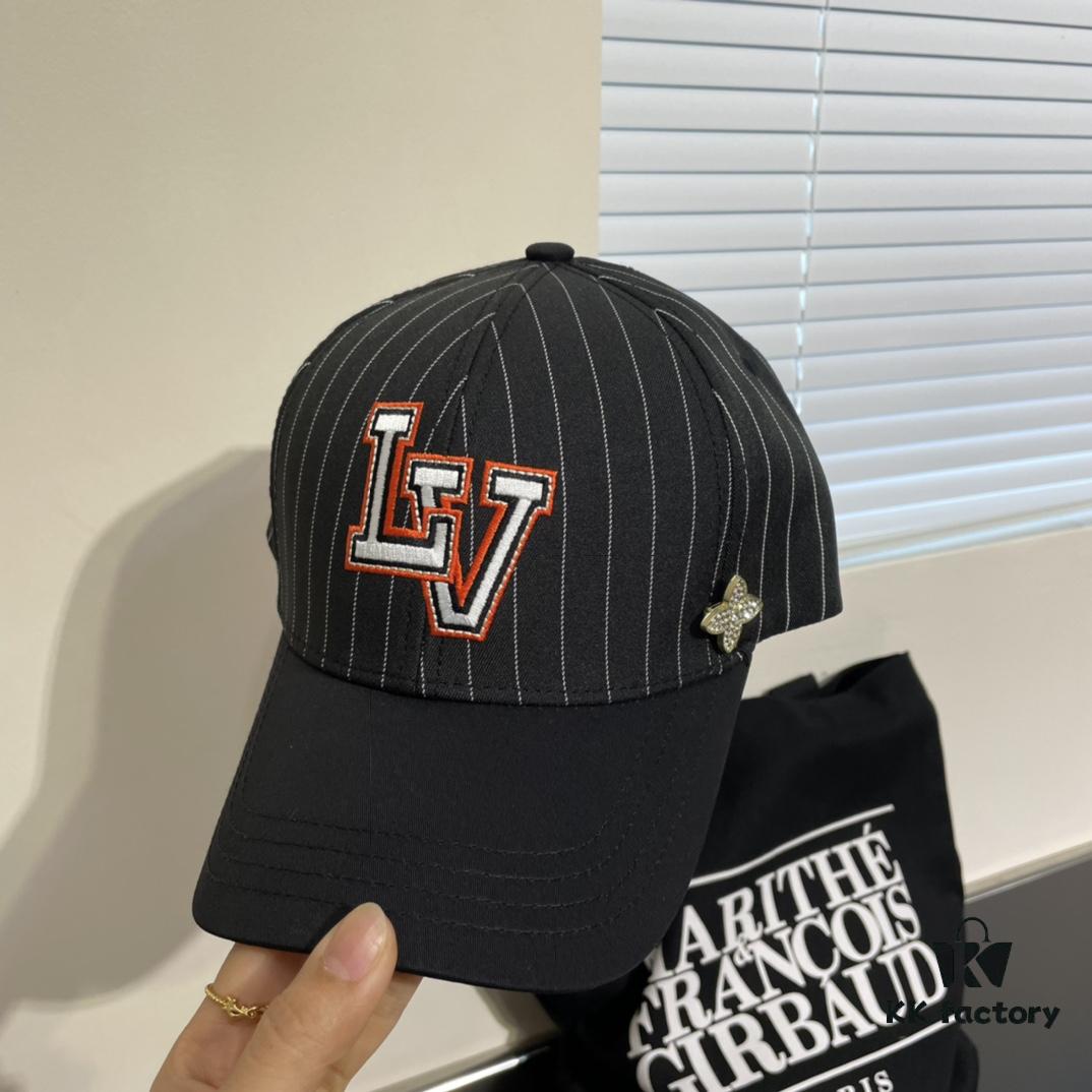 692fad3999f2d84055c8675f Louis Vuitton LV Embroidered Baseball Cap, New Arrival from Official Counter, Unisex Sun Hat, Fisherman Cap, Knit Cap