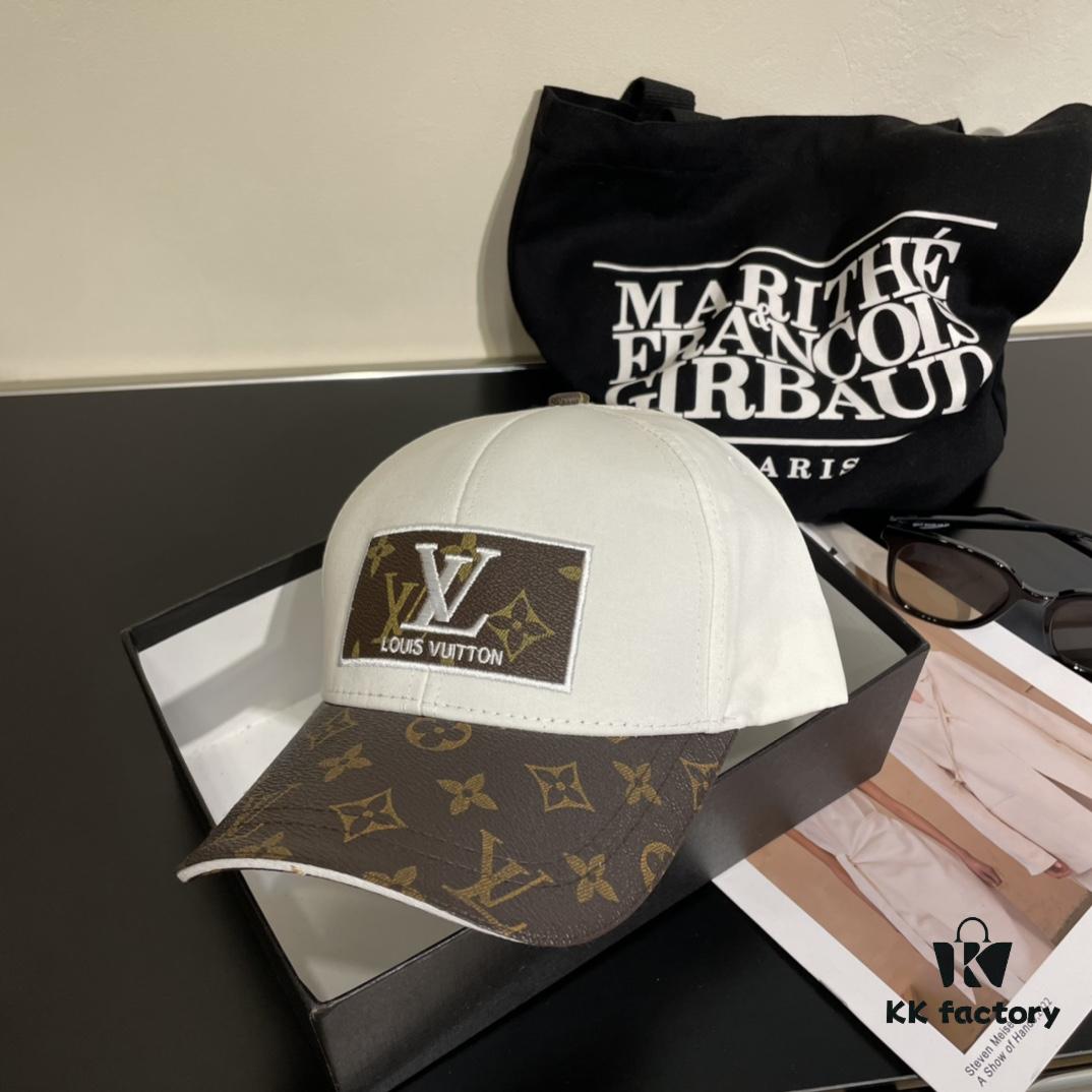 692fad6499f2d84055c867aa New Arrival! Louis Vuitton LV Baseball Cap, Heavily Crafted, Spring Collection High-End Unisex Fishing Hat Knit Cap