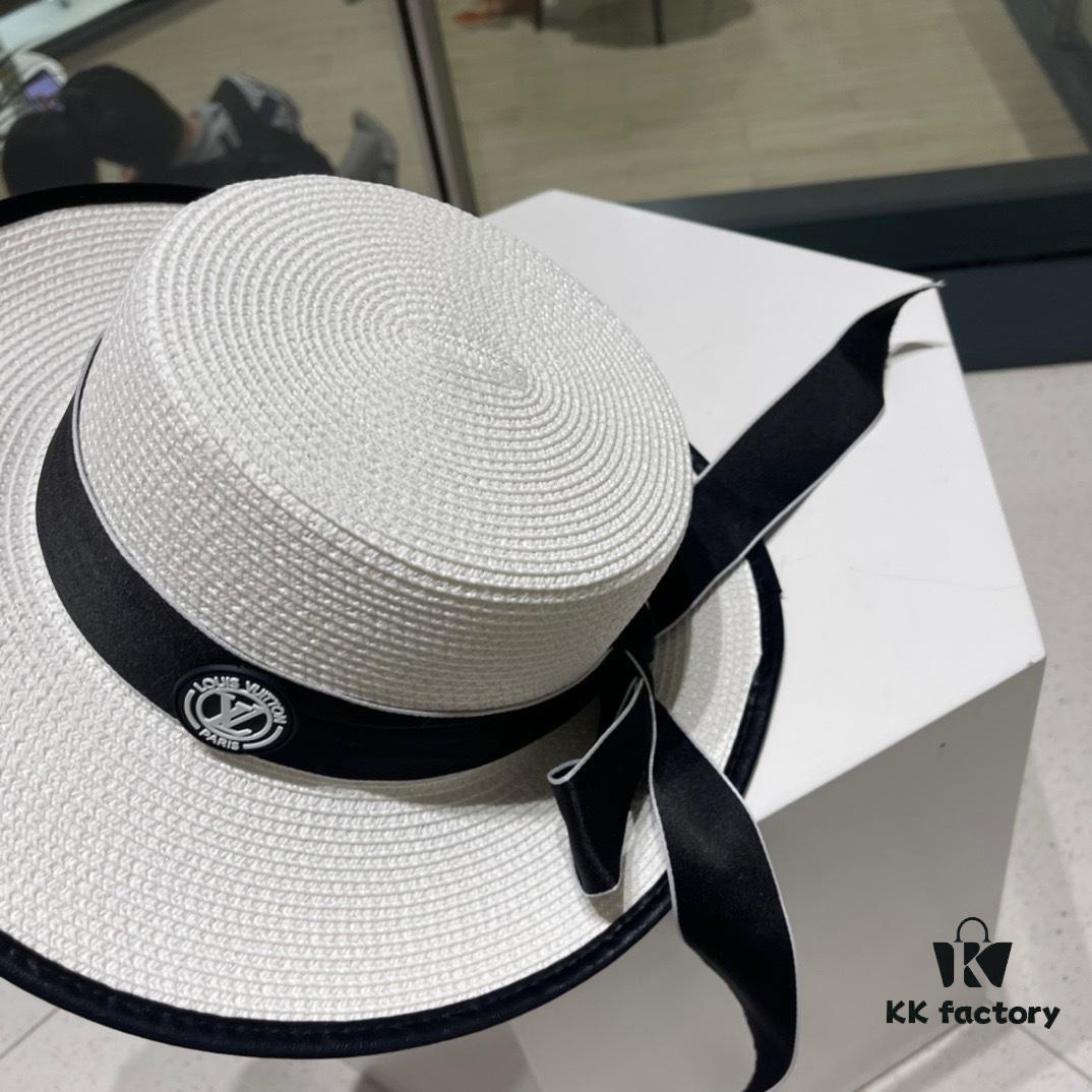 692fad7399f2d84055c867cc 2023 New LV Straw Classic Popular Bucket Hat, Fashionable and Elegant, Simple and Versatile