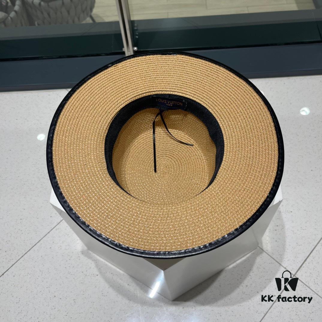 692fad7c99f2d84055c867de 2023 New LV Woven Classic Popular Bucket Hat, Straw Hat, Dress Hat - Simple and Elegant, Versatile Accessory, Perfect for Streetwear