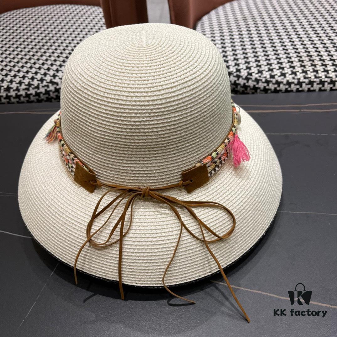692fad7e99f2d84055c867e0 LV Louis Vuitton 2024 New Sun Protection Straw Hat 😍 Beach Style, Simple and Elegant, Trendy Silhouette, Must-Have for Outings
