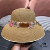 692fad8799f2d84055c867ed LV Louis Vuitton 2024 New Sun Straw Hat 😍 Beach Style, Simple and Elegant Design, Stylish New Silhouette, Must-Have for Outings