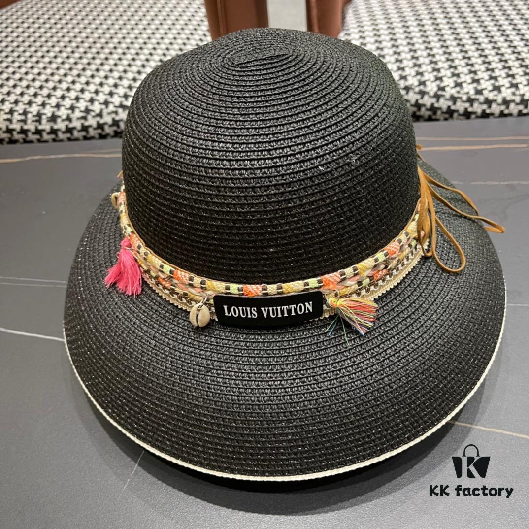 692fad9099f2d84055c867fc LV Louis Vuitton 2024 New Sun Hat 🤩 Beach Style, Simple and Elegant, Trendy Silhouette, Must-Have for Outings