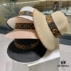 692fad9599f2d84055c86805 2023 New LV Straw Classic Popular Bucket Hat, Fashionable and Elegant, Simple and Versatile