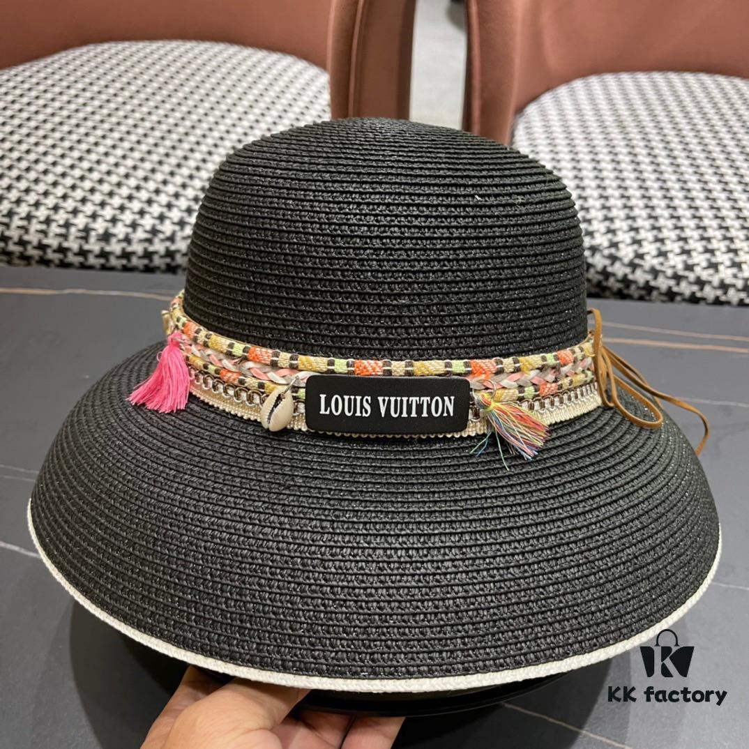692fad9599f2d84055c86806 LV Louis Vuitton 2024 New Sun Hat 🤩 Beach Style, Simple and Elegant, Trendy Silhouette, Must-Have for Outings