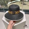 692fad9799f2d84055c86808 2023 New LV Straw Classic Popular Bucket Hat, Fashionable and Elegant, Simple and Versatile