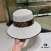 692fad9f99f2d84055c86814 2023 New LV Woven Classic Popular Bucket Hat, Straw Hat, Dress Hat – Simple and Elegant, Versatile Accessory