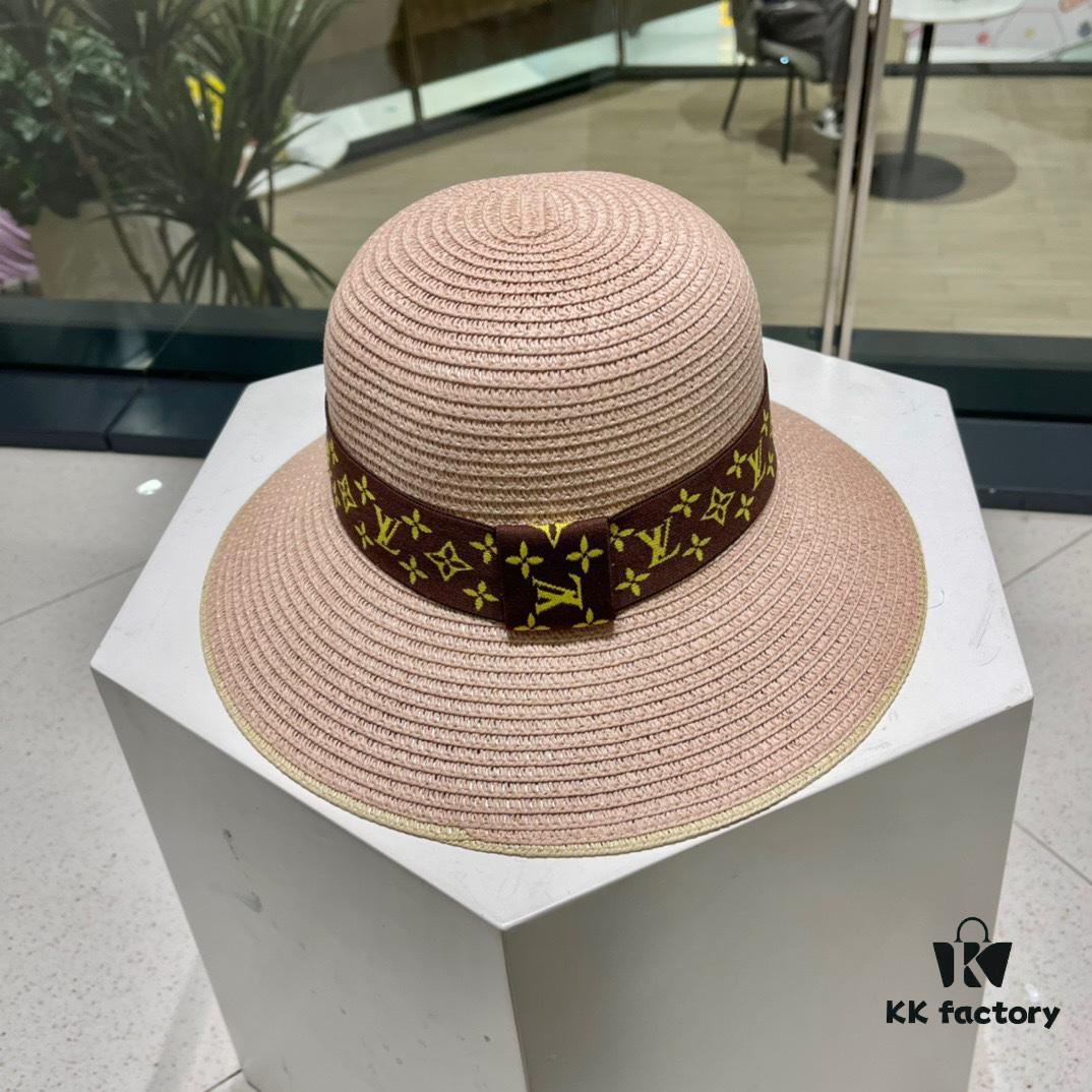 692fada299f2d84055c86818 2023 New LV Woven Classic Best-Selling Bucket Hat, Straw Hat, Dress Hat – Simple and Elegant, Versatile Accessory