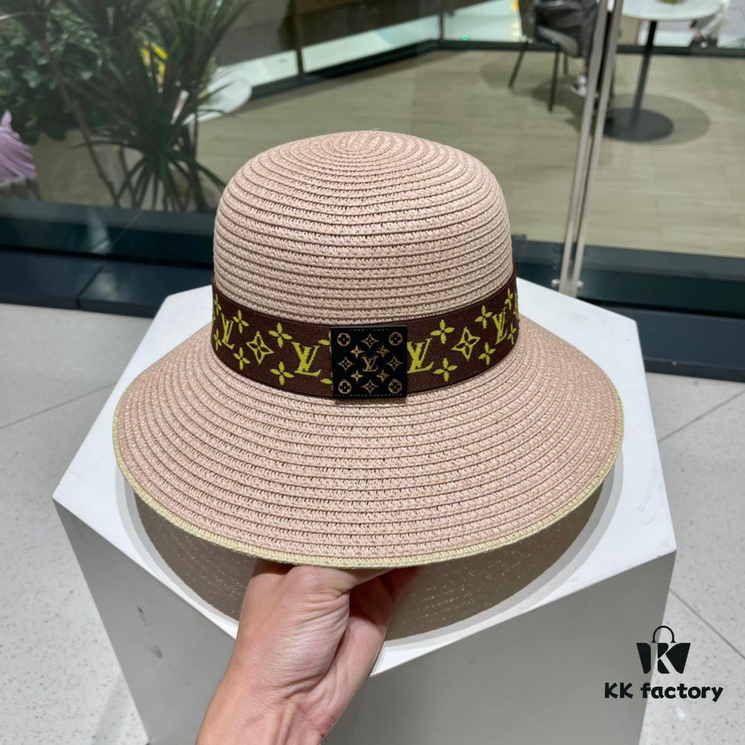 692fada299f2d84055c86819 2023 New LV Woven Classic Best-Selling Bucket Hat, Straw Hat, Dress Hat – Simple and Elegant, Versatile Accessory