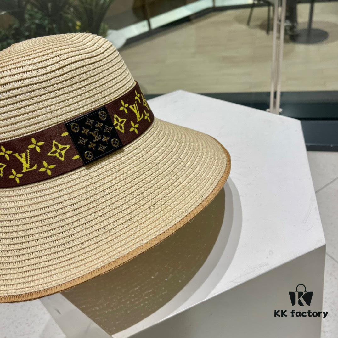 692fada699f2d84055c86822 2023 New LV Woven Classic Best-Selling Bucket Hat, Straw Hat, Dress Hat – Simple and Elegant, Versatile Accessory