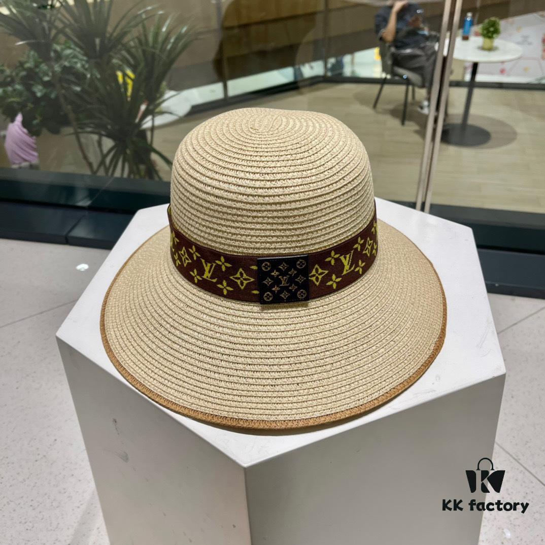 692fada799f2d84055c86823 2023 New LV Woven Classic Best-Selling Bucket Hat, Straw Hat, Dress Hat – Simple and Elegant, Versatile Accessory