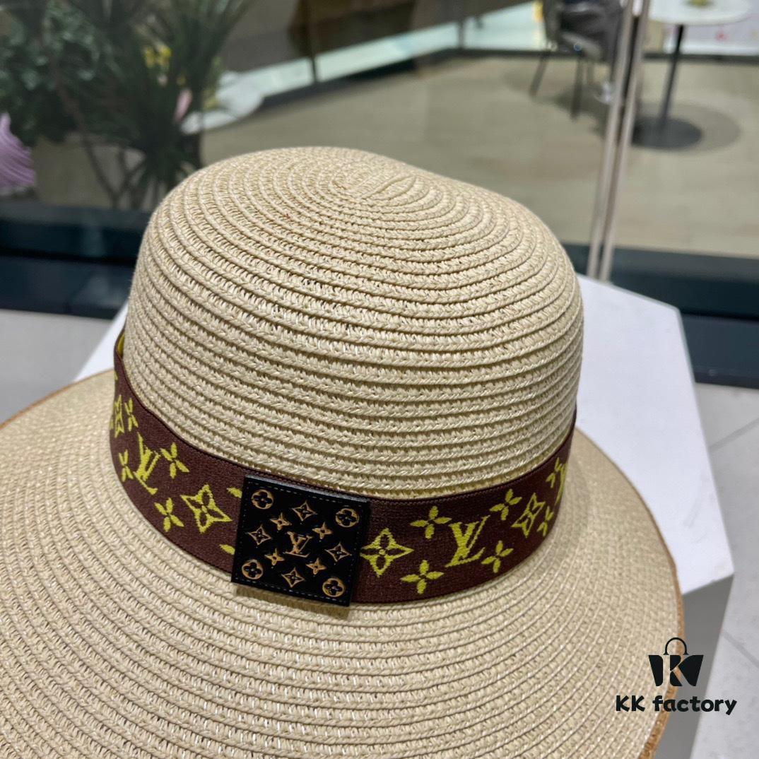 692fada899f2d84055c86824 2023 New LV Woven Classic Best-Selling Bucket Hat, Straw Hat, Dress Hat – Simple and Elegant, Versatile Accessory