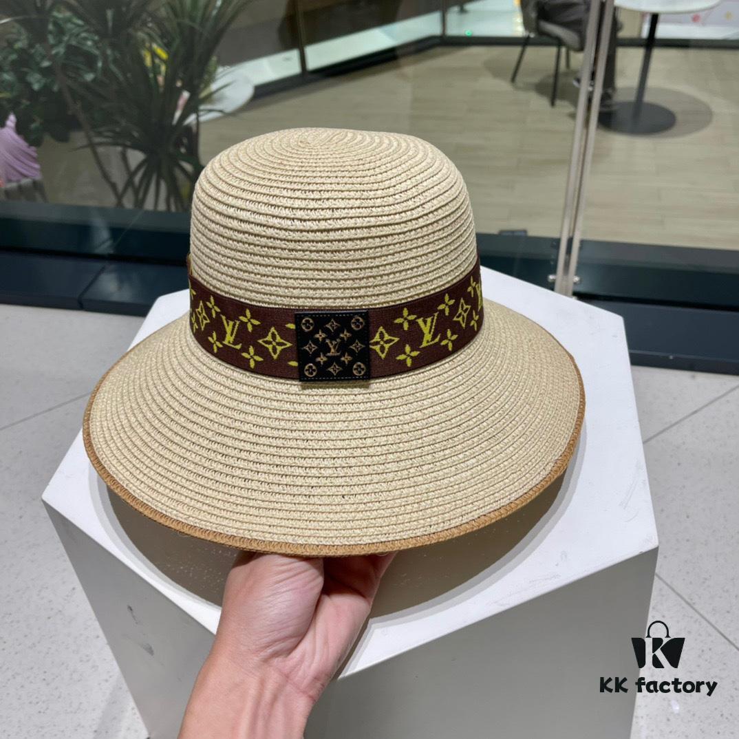692fada899f2d84055c86825 2023 New LV Woven Classic Best-Selling Bucket Hat, Straw Hat, Dress Hat – Simple and Elegant, Versatile Accessory