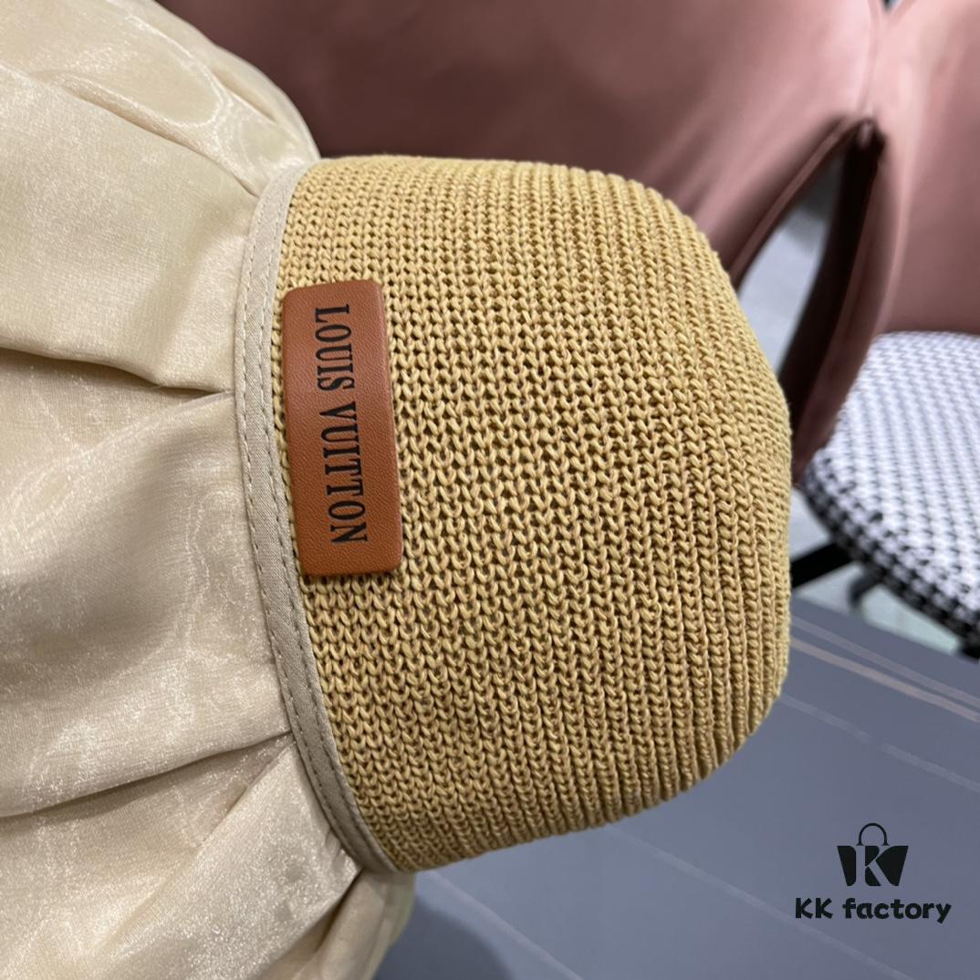 LV Louis Vuitton Bucket Hat, Must-Have for Outings, Slimming Face Appearance
