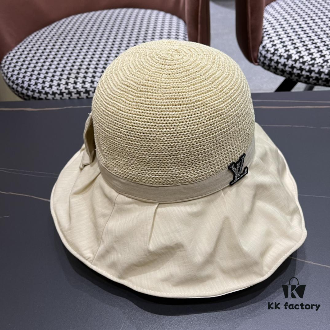 LV Bucket Hat 🧢 New Louis Vuitton Bucket Hat 🧢 Hot Selling, Versatile Accessory 🥰 Looks Great with Any Outfit, Excellent Quality 👍