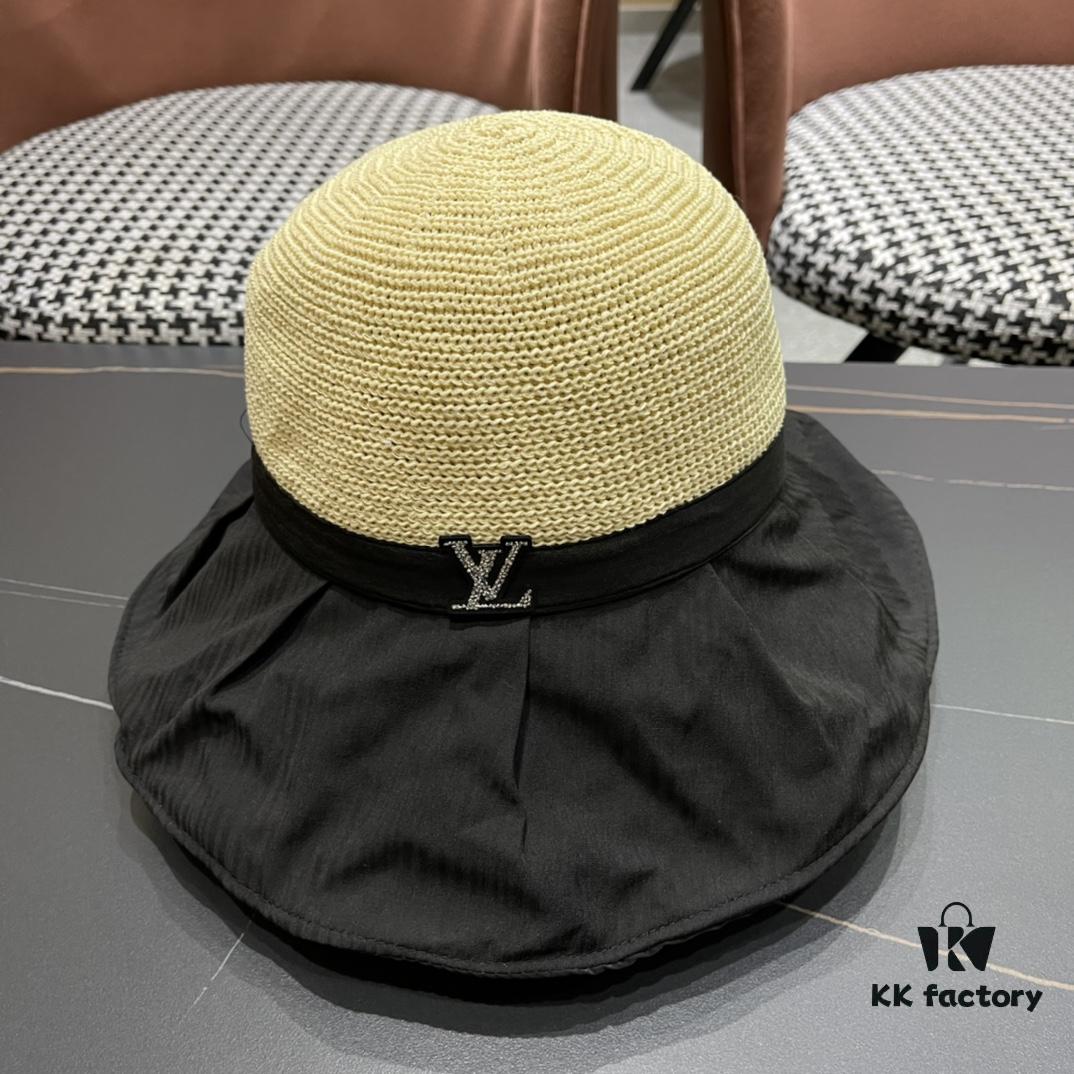 LV Bucket Hat 🧢 New Louis Vuitton Bucket Hat 🧢 Hot Selling Item, Versatile and Stylish 🥰 Looks Great with Any Outfit, Excellent Quality 👍