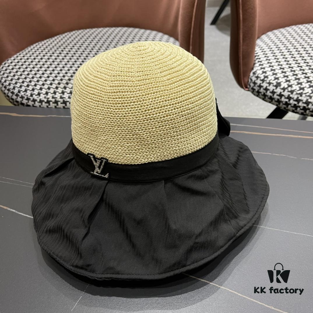 LV Bucket Hat 🧢 New Louis Vuitton Bucket Hat 🧢 Hot Selling Item, Versatile and Stylish 🥰 Looks Great with Any Outfit, Excellent Quality 👍