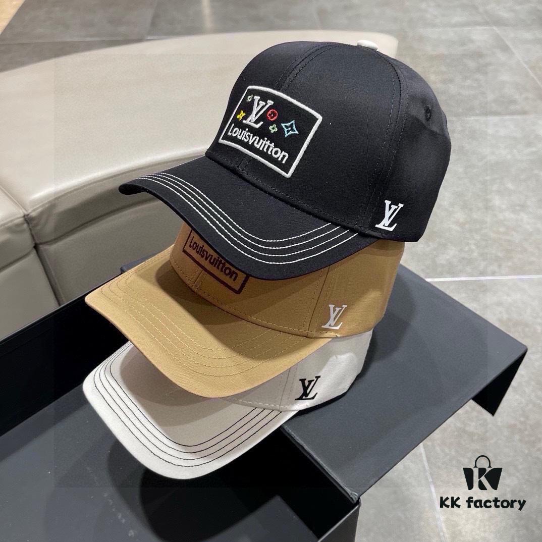692fae1999f2d84055c868c8 Louis Vuitton LV 2024 Spring/Summer New Arrival Embroidered Baseball Cap, Unisex Sun Hat, Fisherman Cap, Knit Cap