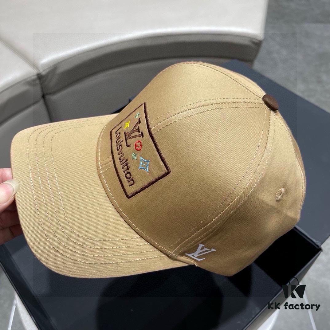 692fae1a99f2d84055c868ca Louis Vuitton LV 2024 Spring/Summer New Arrival Embroidered Baseball Cap, Unisex Sun Hat, Fisherman Cap, Knit Cap