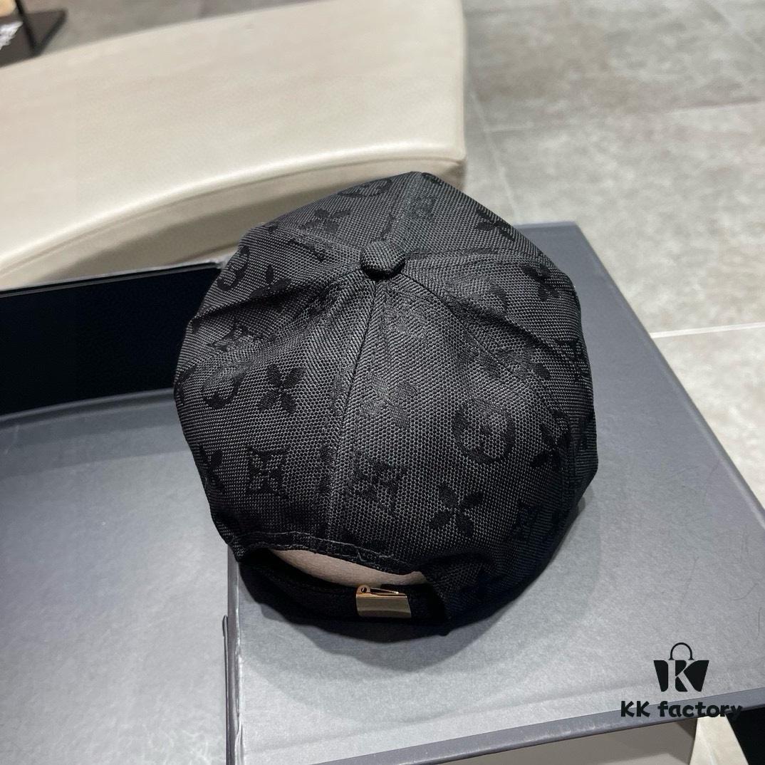 Louis Vuitton LV 2024 Spring New Baseball Cap, Simple and Elegant Design, Unisex Versatile Hat Suitable for Fisherman, Baseball, and Knit Styles