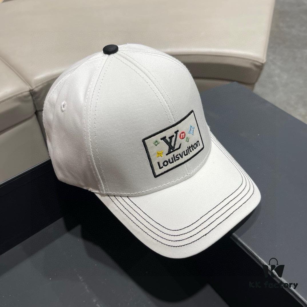 692fae2499f2d84055c868dc Louis Vuitton LV 2024 Spring/Summer New Arrival Embroidered Baseball Cap, Unisex Sun Hat, Fisherman Cap, Knit Hat