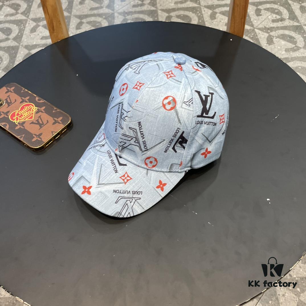 692fae3099f2d84055c868fc Louis Vuitton Baseball Cap, New LV Baseball Hat, Heavy Craftsmanship, Perfect Embroidery, High-End and Stylish, Unisex Matching Knit Fisherman Cap