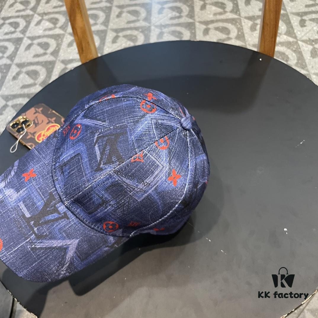 692fae3499f2d84055c86908 Louis Vuitton Baseball Cap, New LV Baseball Hat, Heavy Craftsmanship, Perfect Embroidery, High-End and Stylish, Unisex Design