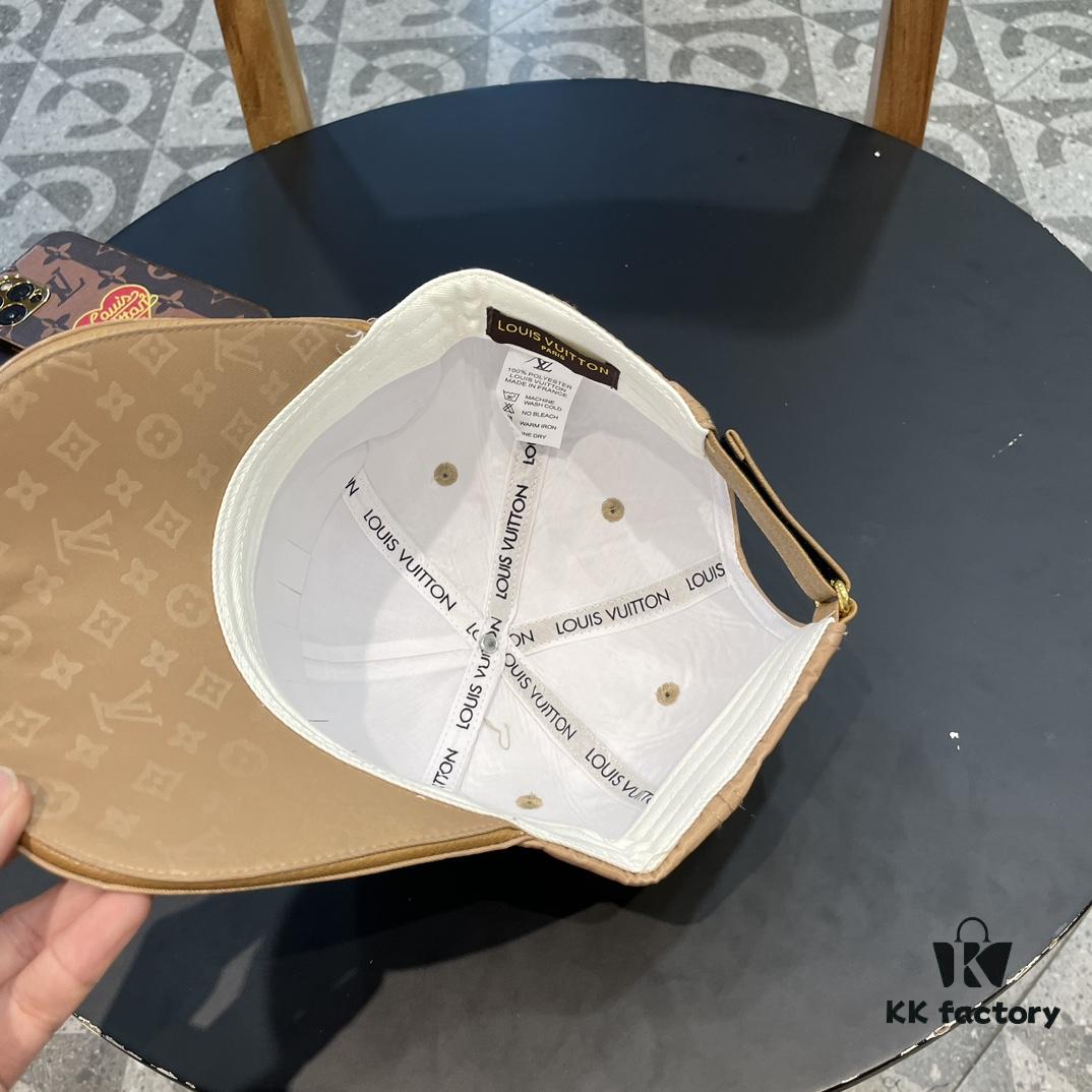 692fae4d99f2d84055c86935 Louis Vuitton LV Embroidered Baseball Cap, New Arrival from Boutique, Unisex Sun Hat, Fisherman Cap, Knit Cap