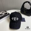692fae7199f2d84055c86980 LV Louis Vuitton Original Embroidered Baseball Cap