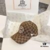 Special Price 💛 With Dust Bag. [GUCCI] 2024 Spring Collection Heavy Embroidered Baseball Cap, Classic Counter Style Unisex Fisherman Cap Knit Hat