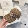 Special Price 💛 With Dust Bag. [GUCCI] 2024 Spring Collection Heavy Embroidered Baseball Cap, Classic Counter Style Unisex Fisherman Cap Knit Hat