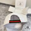 Special Price 💛 Comes with Dust Bag. [GUCCI] 2024 Spring/Summer New Arrival Heavy Embroidered Baseball Cap, Classic Counter Style Unisex Fisherman Cap Knit Hat