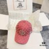 Special Price 💛 Comes with Dust Bag. [GUCCI] 2024 Spring/Summer New Arrival Heavy Embroidered Baseball Cap, Classic Counter Style, Unisex Fisherman Knit Hat