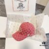 Special Price 💛 Comes with Dust Bag. [GUCCI] 2024 Spring/Summer New Arrival Heavy Embroidered Baseball Cap, Classic Counter Style, Unisex Fisherman Knit Hat