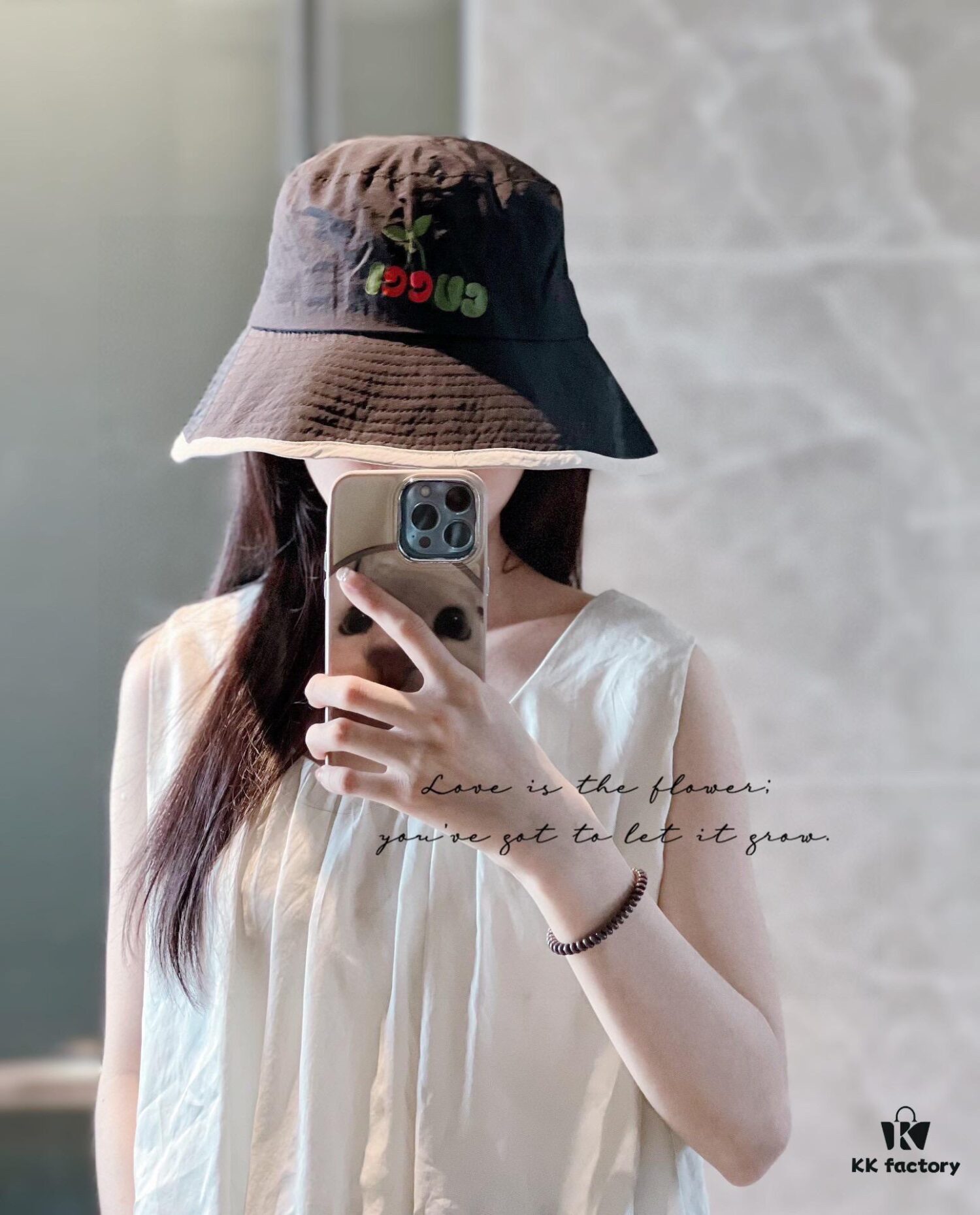 692fae9b99f2d84055c869e3 GUCCI x Dust Bag Included 2024 New Arrival Color-Block Candy-Tone Unisex Fisherman Hat