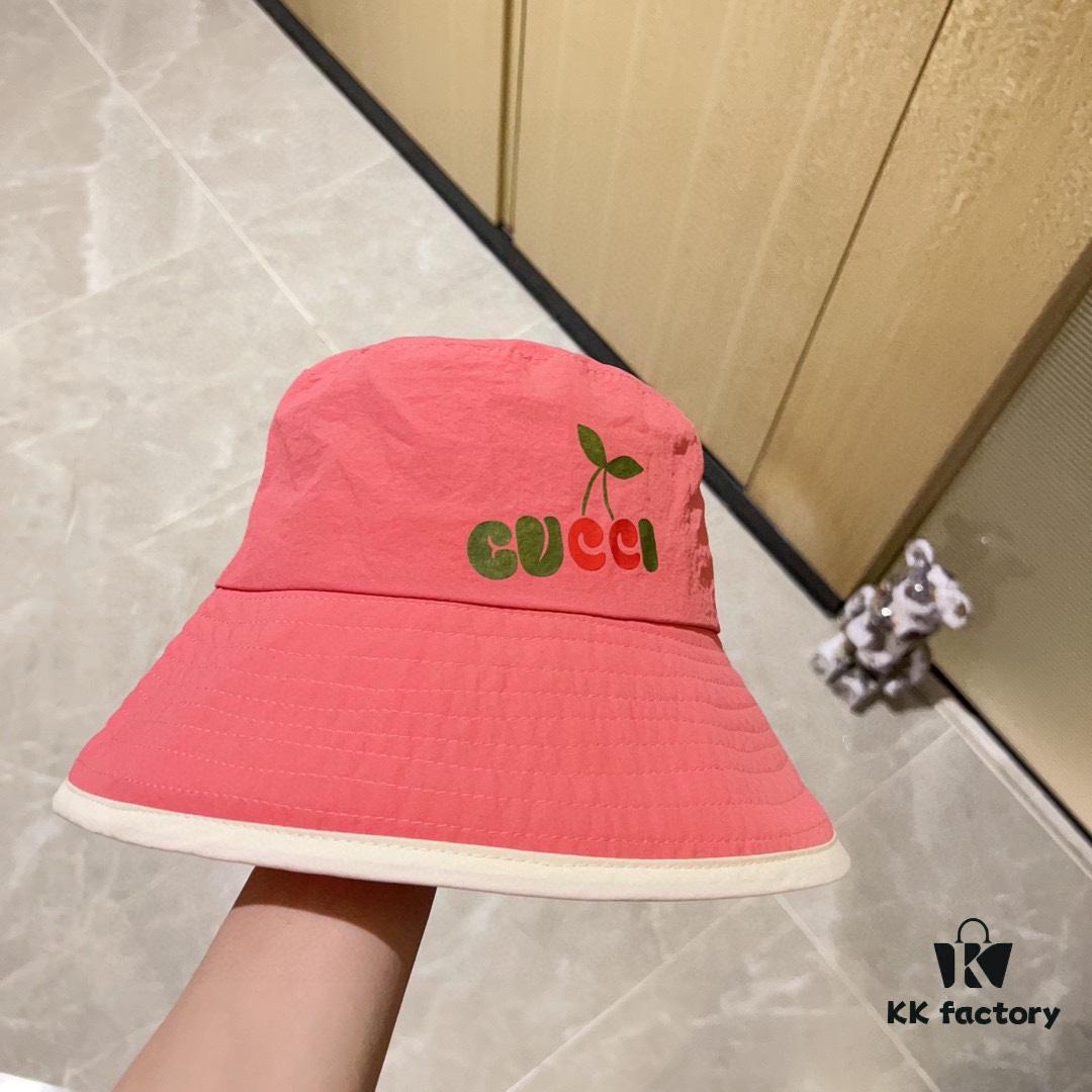 692fae9d99f2d84055c869e8 GUCCI Unisex 2024 New Arrival Multicolor Candy-Tone Adjustable Fisherman Hat with Dust Bag