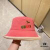 692fae9d99f2d84055c869e9 GUCCI Unisex 2024 New Arrival Multicolor Candy-Tone Adjustable Fisherman Hat with Dust Bag