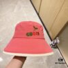 692fae9d99f2d84055c869ea GUCCI Unisex 2024 New Arrival Multicolor Candy-Tone Adjustable Fisherman Hat with Dust Bag